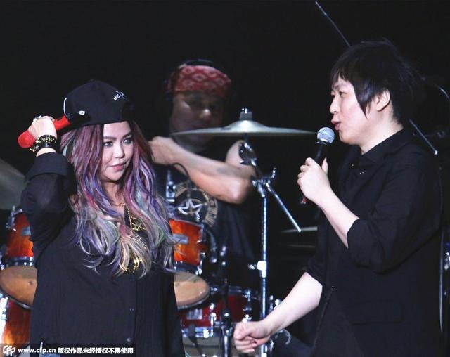 Huệ Muội phát phì trong vài năm gần đây.