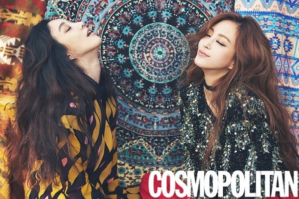 Hai diễn viên nổi tiếng mang đến sự tự tin và gợi cảm.