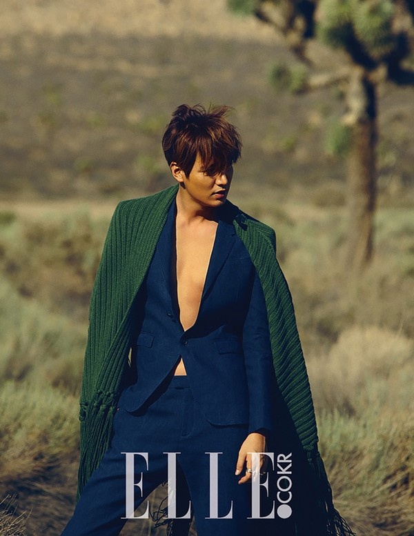 Anh không ngại hở trên tạp chí.