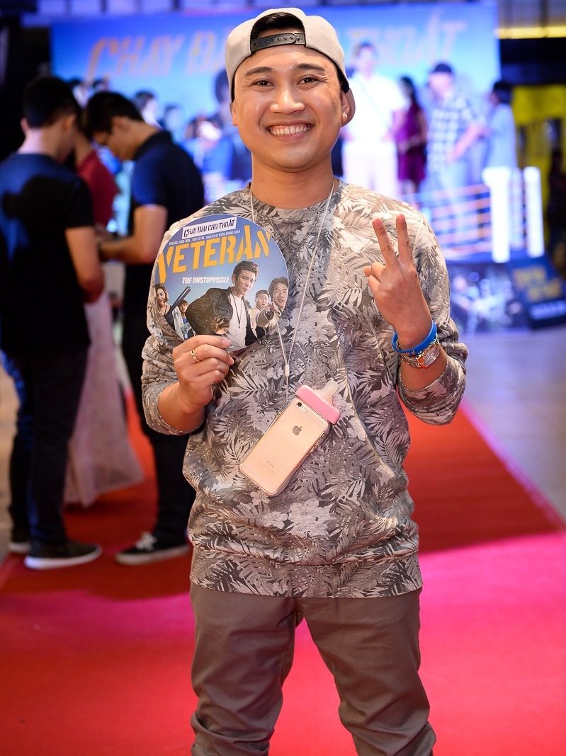 Don Nguyễn xuất hiện tươi tắn, trẻ trung. Anh cũng là fan của dòng phim hành động xứ Kim Chi.