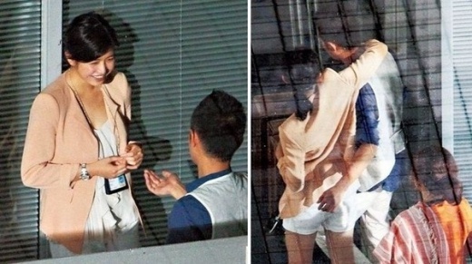 Ảnh tình cảm của Văn Chương - Trần Nghiên Hy.