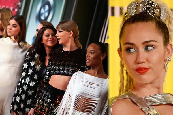 Miley Cyrus khong muon gia nhap biet doi cua Taylor Swift hinh anh