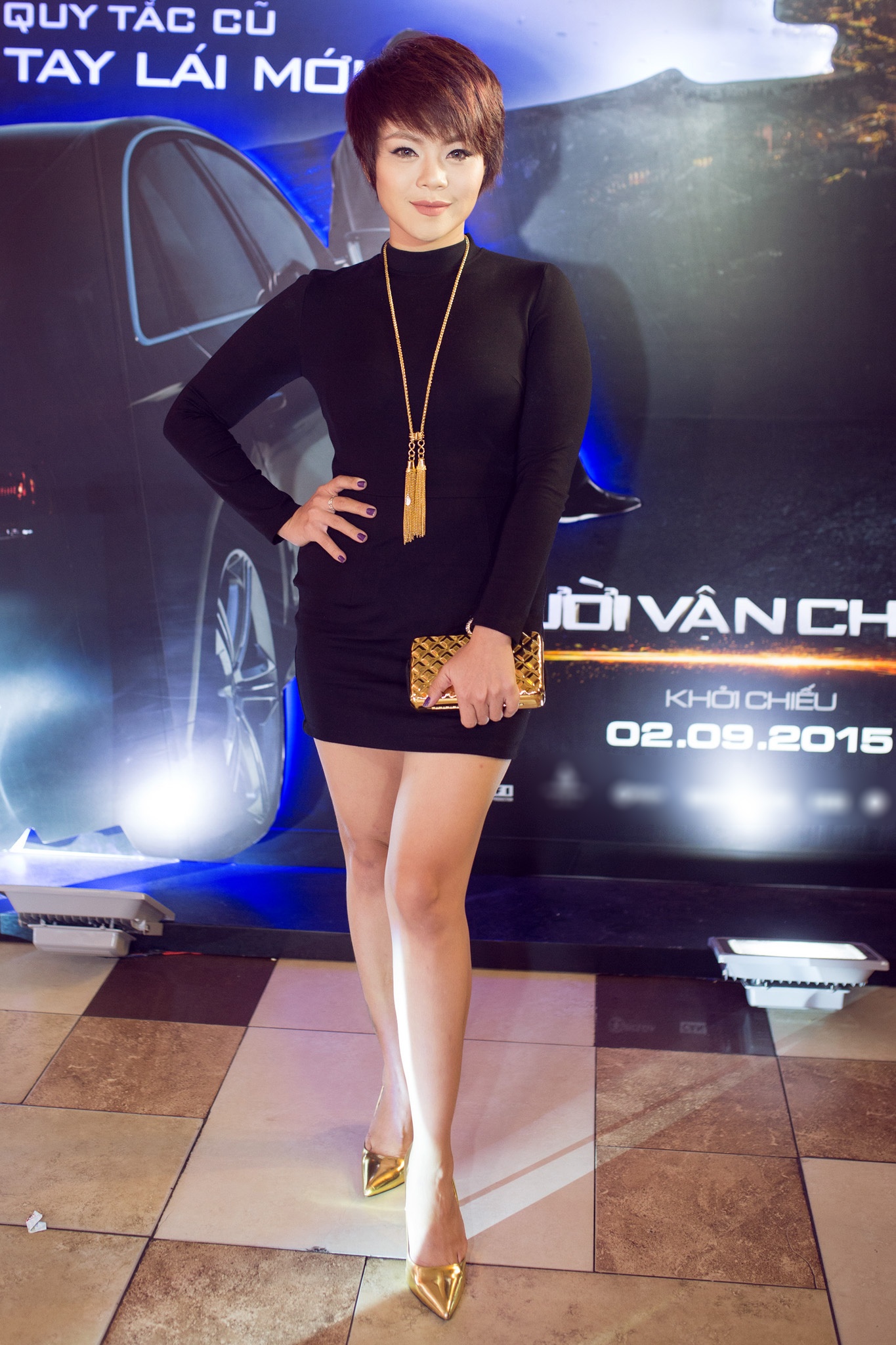 Hải Yến Idol nổi bật với vóc dáng thon gọn. Thời gian qua, cô đã giảm 10 kg, lột xác với mái tóc ngắn cùng gu thời trang trẻ trung.