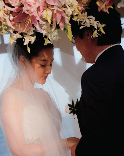 Năm 2009, cô bí mật kết hôn với một thương gia người Mỹ gốc Hàn. 