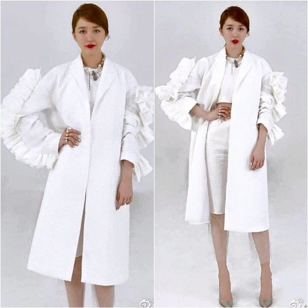 Yoon Eun Hye và mẫu trendcoat tại cuộc thi Goddess’ Fashion 2 tập mới.