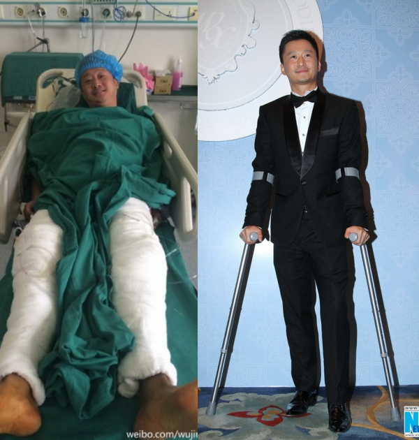 Ngô Kinh gắn liền sự nghiệp với chấn thương nặng.