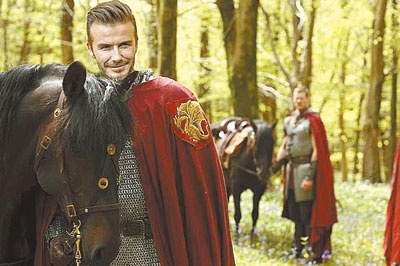 Becks tham gia phim mới nói về thời đại vua Arthur do người bạn thân thiết Guy Ritchie chỉ đạo.