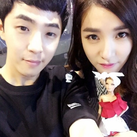 Yoon Choon Ho từng cộng tác với Tiffany của nhóm nhạc SNSD.