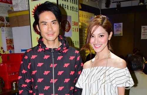 Trịnh Gia Dĩnh và Hoa Hậu Trần Khải Lâm.