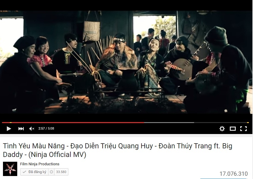 MV Tinh yeu mau nang - Doan Thuy Trang ft. BigDaddy hinh anh