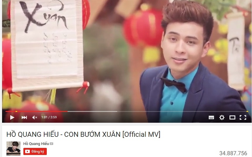 MV Con buom xuan - Ho Quang Hieu hinh anh