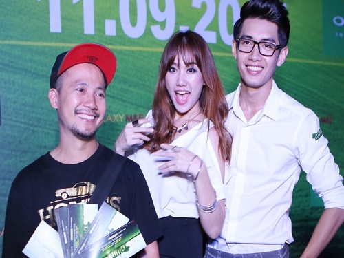 Tien Dat khong ghen khi Hari Won om Quang Dang hinh anh