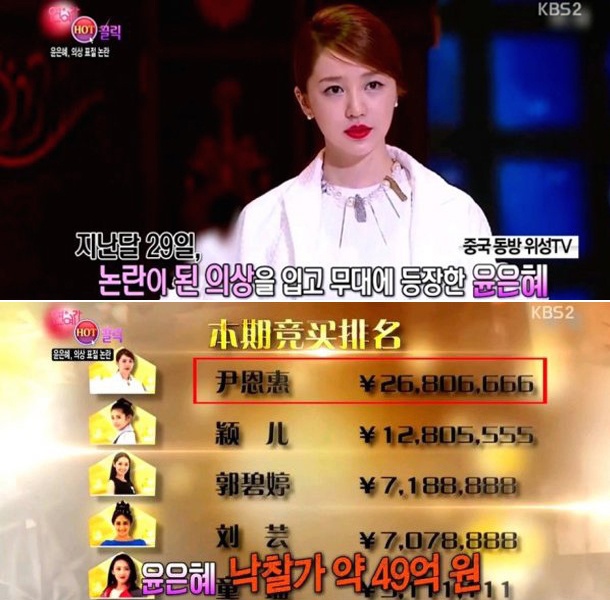 Thiết kế bị tố đạo nhái của Yoon Eun Hye đạt mức đấu giá triệu đô.