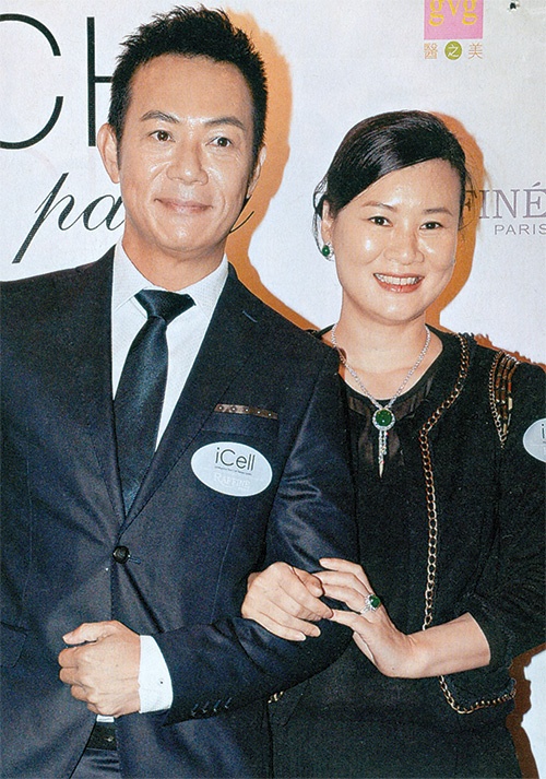 Vợ chồng Trương Triệu Huy.