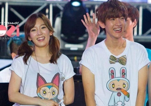 Taeyeon (SNSD) va Baekhyun (EXO) chia tay hinh anh