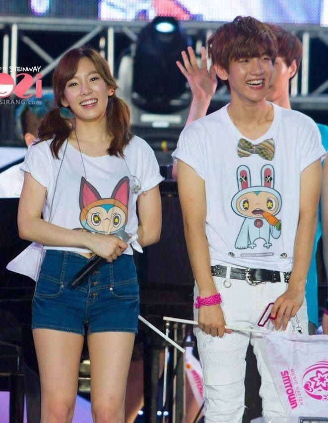Taeyeon và Baekhyun chia tay sau hơn 1 năm hẹn hò.