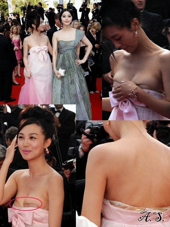 Đến giờ, Lý Phi Nhi vẫn chưa thể quên được sự cố tuột váy, lộ nội y vòng một ngay trên thảm đỏ LHP Cannes.