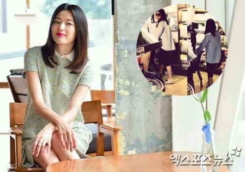 Jeon Ji Hyun manh mai du mang bau 4 thang hinh anh