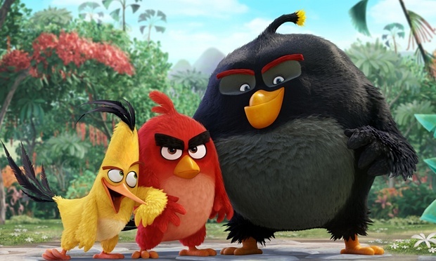 Hình ảnh trong trailer The Angry Birds Movie.