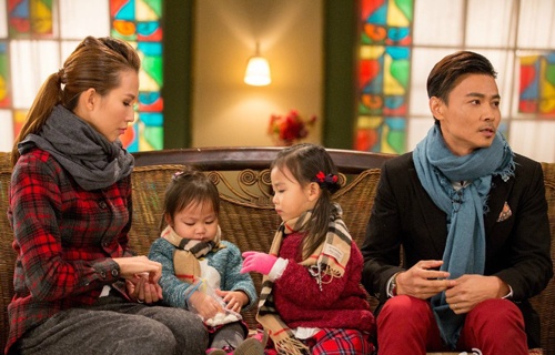 Gia đình Thái Thiếu Phân.