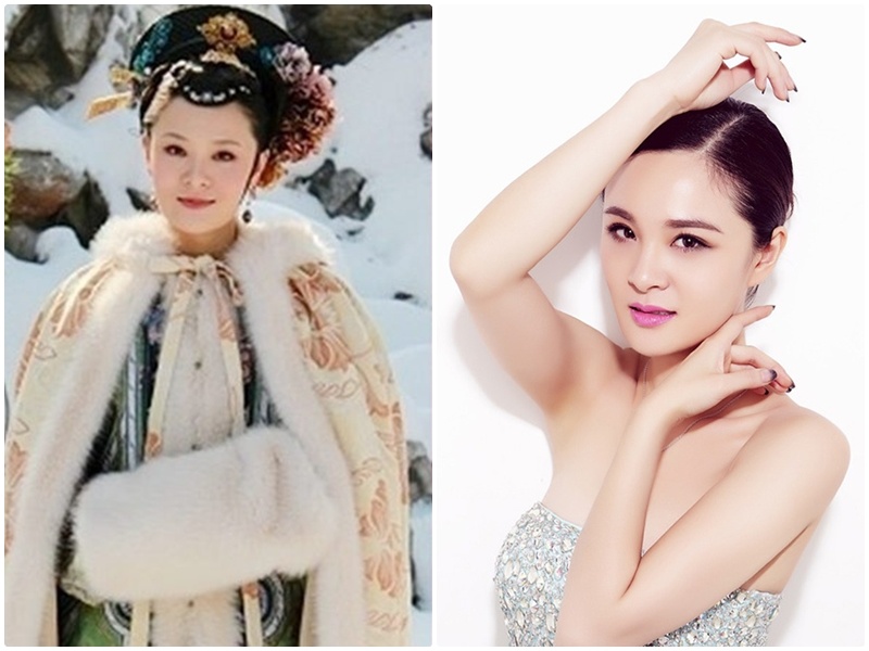 Trần Tư Tư trong vai Tào Cầm Mặc (trái).