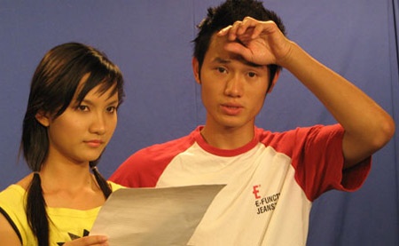 MC Mạnh Tùng khi bắt đầu làm cho VTV, dù ốm nhưng anh vẫn lên hình