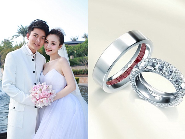 Chiếc nhẫn cưới đắt tiền của Giả Nãi Lượng và Lí Tiểu Lộ cũng thuộc thương hiệu I DO