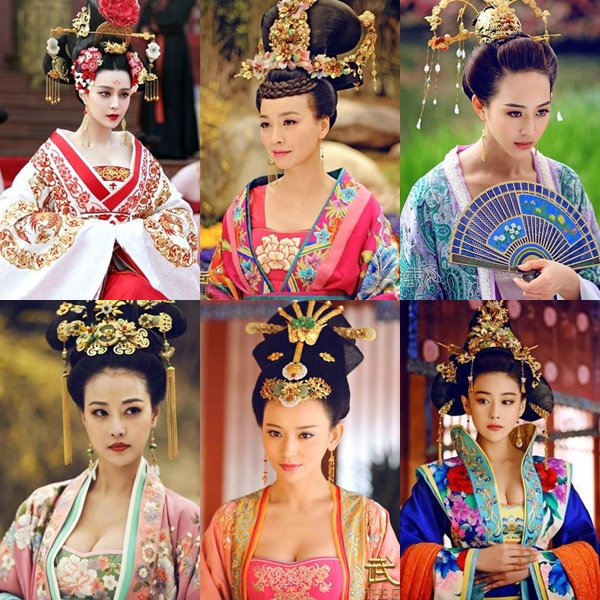 Võ Mị Nương truyền kỳ tuy không được đánh giá cao về nội dung nhưng lại ghi điểm bởi bối cảnh và dàn mỹ nhân nghiêng nước nghiêng thành. Những người đẹp nổi bật trong phim bao gồm Phạm Băng Băng (Võ Mị Nương), Trương Đình (Vi Quý Phi), Trương Quân Ninh (Từ Huệ), Châu Hải My (Dương Thục Phi), Thi Thi (Vương hoàng hậu), Trương Hinh Dư (Tiêu Thục Phi)....