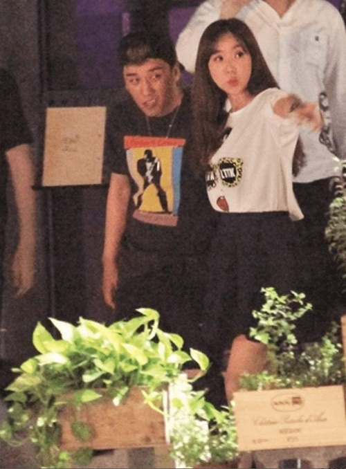 Seungri và cô gái trẻ xuất hiện tại hộp đêm Đài Loan lúc 3h sáng.