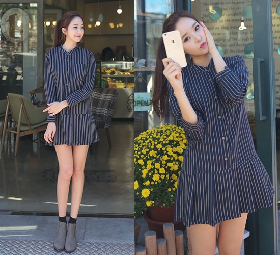 Họa tiết kẻ sọc tinh nghịch không bao giờ lỗi mốt cũng là một trong những họa tiết mang đến nguồn năng lượng mới trong ngày đầu tuần.