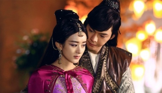 Triệu Lệ Di4nhv à Trần Vỹ Đình trong Thục Sơn chiến kỷ.