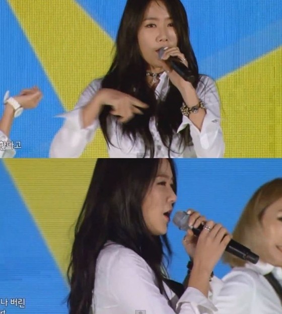 Soyu biểu diễn thiếu nhiệt tình trong show diễn mới đây.