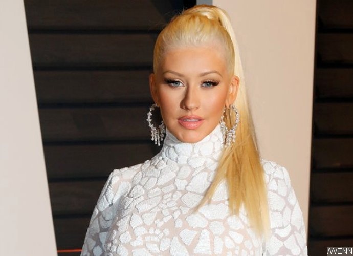 Ca sĩ Christina Aguilera.