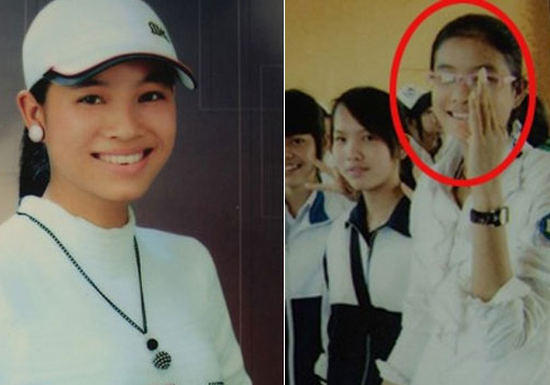 Anh thoi di hoc den nhem cua cac Hoa hau, A hau Viet hinh anh