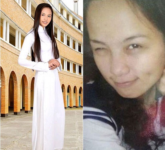 Hoa hậu Thế giới Người Việt 2010 Diễm Hương mộc mạc.