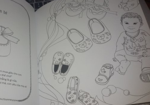 Sach to mau cho me bau hinh anh