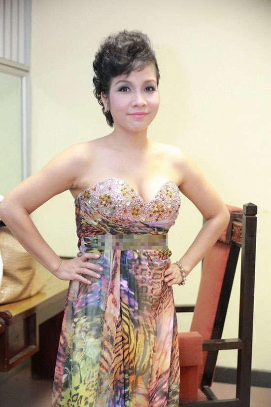 Mỹ Linh bị cho là nhìn 