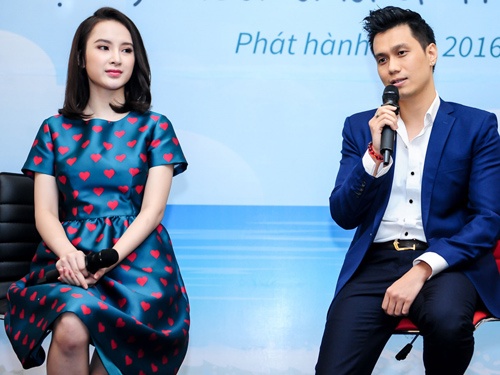 Viet Anh dat ganh nang tren vai Phuong Trinh trong phim moi hinh anh