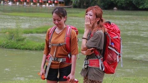 Trang Pháp và Băng Di, hai thành viên đội Nâu lọt vào đến Top 3.