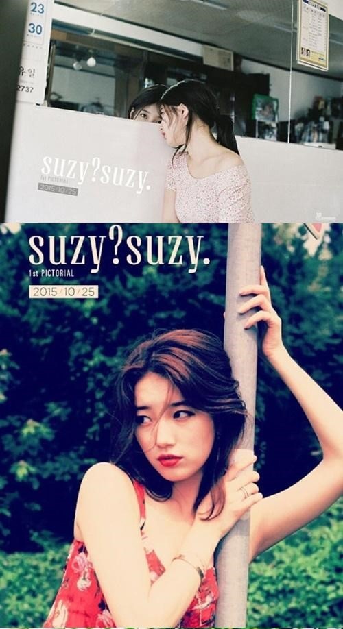 Suzy hé lộ sách ảnh sắp ra mắt.