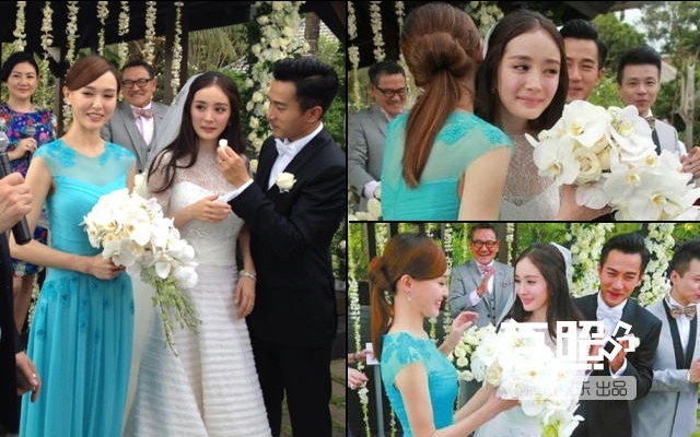 Trong đám cưới Lưu Khải Uy và Dương Mịch tại đảo Bali, Đường Yên là nghệ sĩ duy nhất tham dự và cũng là phù dâu xinh đẹp.Trao hoa cưới cho bạn thân, Dương Mịch nói: “Tôi đặt toàn bô sự chúc phúc và lãng mạn sang bó hoa này và mong bạn cũng như thế”. Hai người khóc vì cảm động. Nhưng đường tình của nữ diễn viên Bên nhau trọn đời không thuận lợi như vậy. Cô và Khưu Trạch chia tay trong ồn ào. Cô còn vướng tin đồn tự tử vì thất tình. Đến giờ, người đẹp chưa có đối tượng mới.