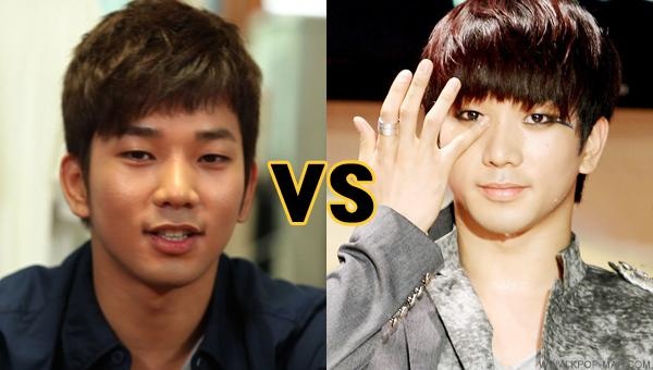 Thiếu đi những đường kẻ eyeliner khiến khuôn mặt G.O nhóm MBLAQ trở nên khá bình thường.