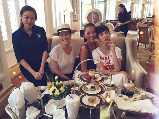 Từ trái qua: Ngọc Nga, Thân Thúy Hà, Bằng Lăng và Xuân Lan.