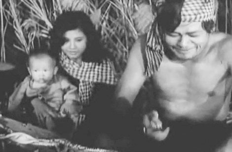 Lâm Tới, Thúy An, Nguyễn Văn Thuận trong phim “Cánh đồng hoang”