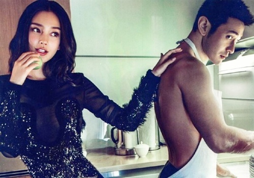 Huynh Hieu Minh coi tran rua bat vi Angelababy hinh anh