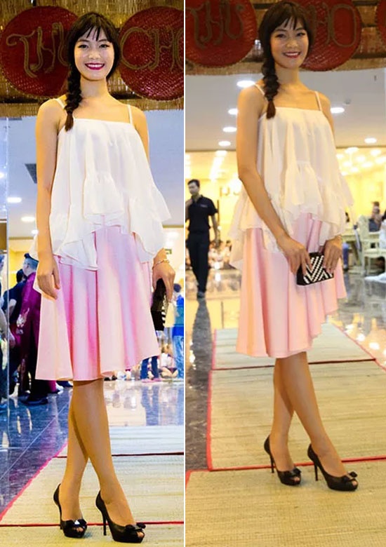 Xuất hiện trong một sự kiện mới đây, Hoa hậu Việt Nam 2008 Thùy Dung hoàn toàn 