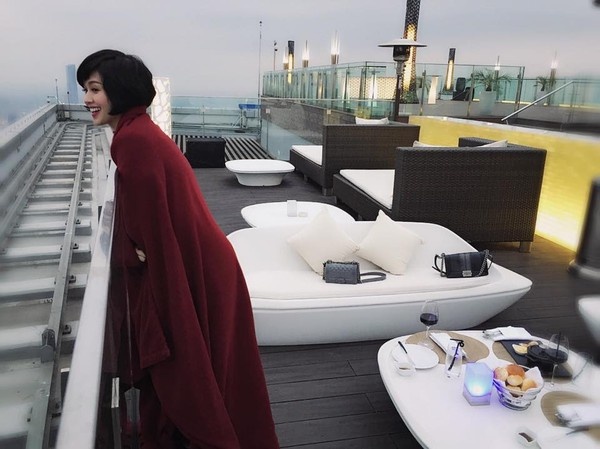 Tâm Tít thường xuyên đăng tải những hình ảnh 