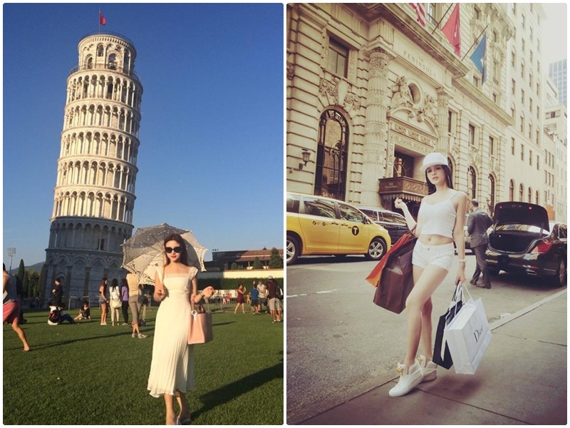 Huyền Baby thường chia sẻ hình ảnh 