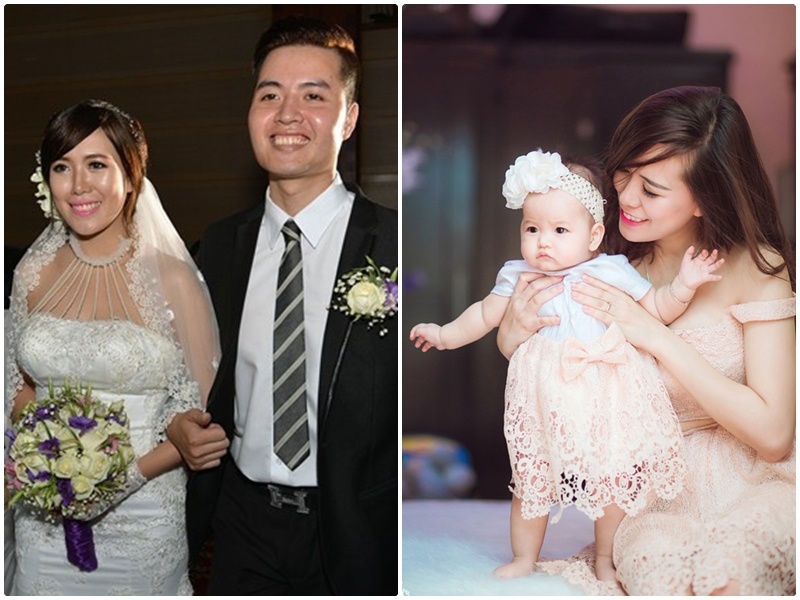 Gia đình hiện tại của Mai Thỏ.