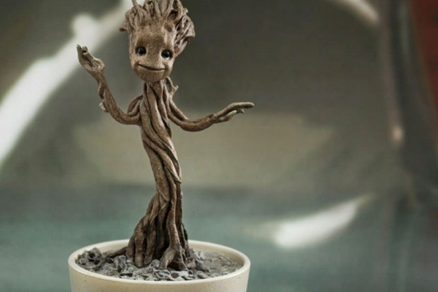Ở phần cuối của Guardians of the Galaxy, Groot được